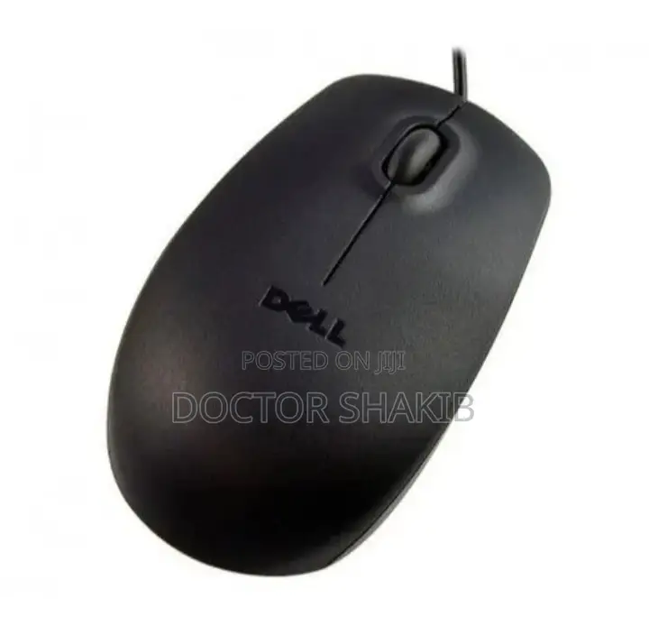 Dell Optical USB Wired Mouse With Scroll Wheel for Laptops