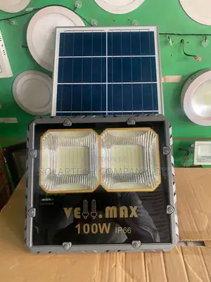 100W Vellmax Warm Solar Flood Lights