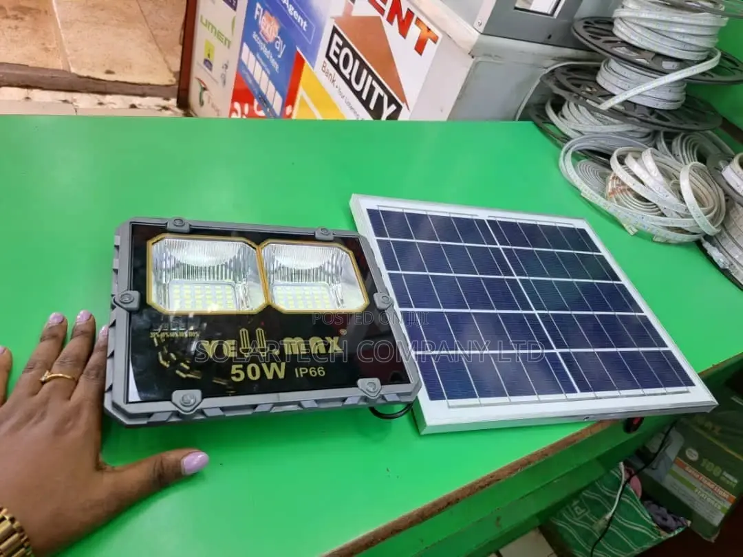 50w Vellmax Warm Solar Flood Lights