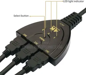 3 Port HDMI Auto Switch Splitter HUB Box for HDTV 3 in 1 Out