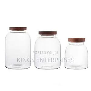 Glass Storage Jars With Lids