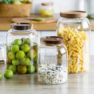 Glass Storage Jars With Lids