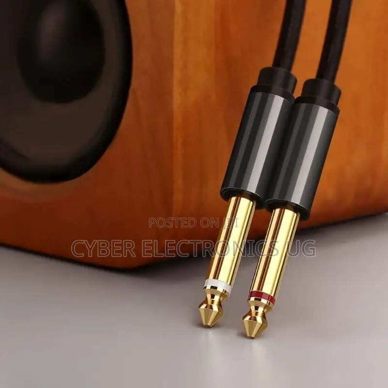 3.5mm Stereo Aux Cable, Black - 1 Meter