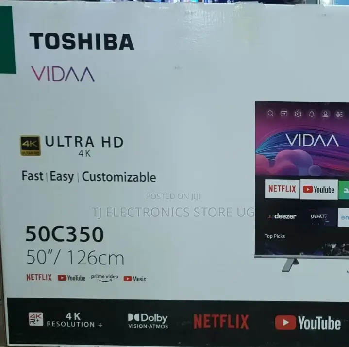 Toshiba 50inches Smart VIDDA TV