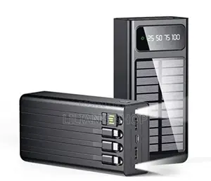Portable Solarpower Bank 20000mah USB Output With LED Light