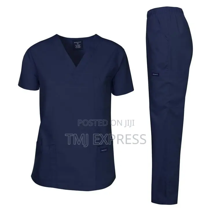 Good Quality Pv Cotton Material Scrubs Set