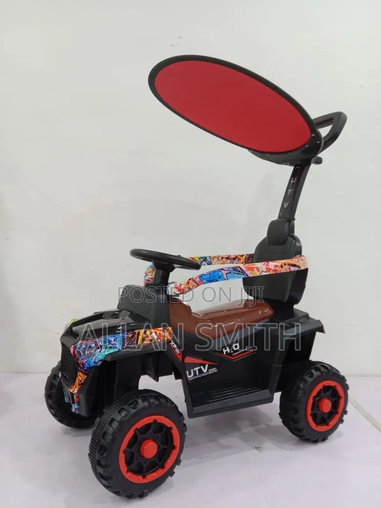Kids Push Cars