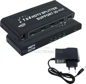 HDMI Splitter 1 in 4 Out, Support 3D Full HD 1080P