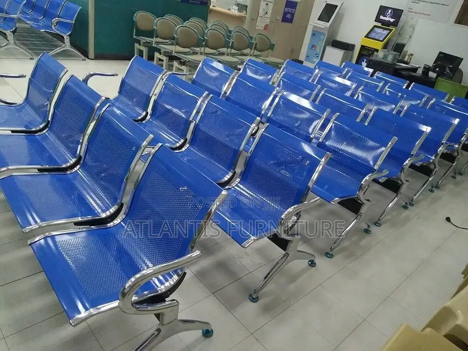 Dack Blue Waiting Chair.