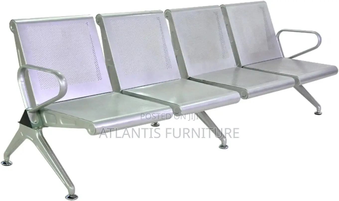 Four Seater Uncoutioned Heavy Duty Waiting Chair