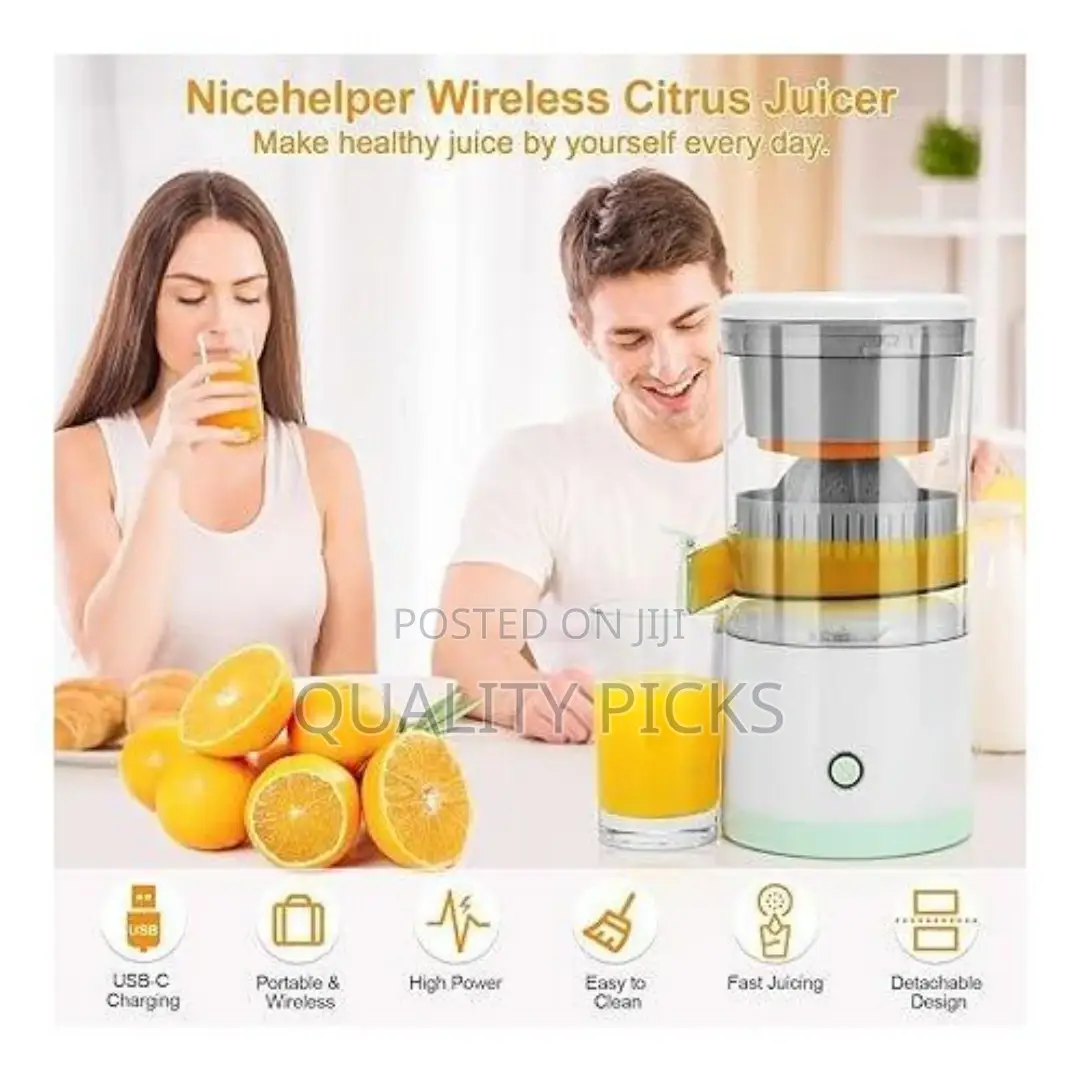 Rechargeable Citrus Juicer Press