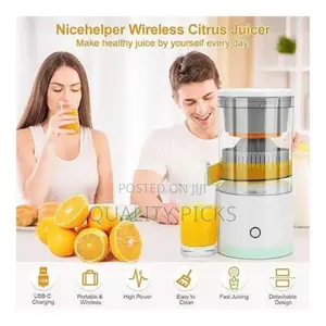 Rechargeable Citrus Juicer Press