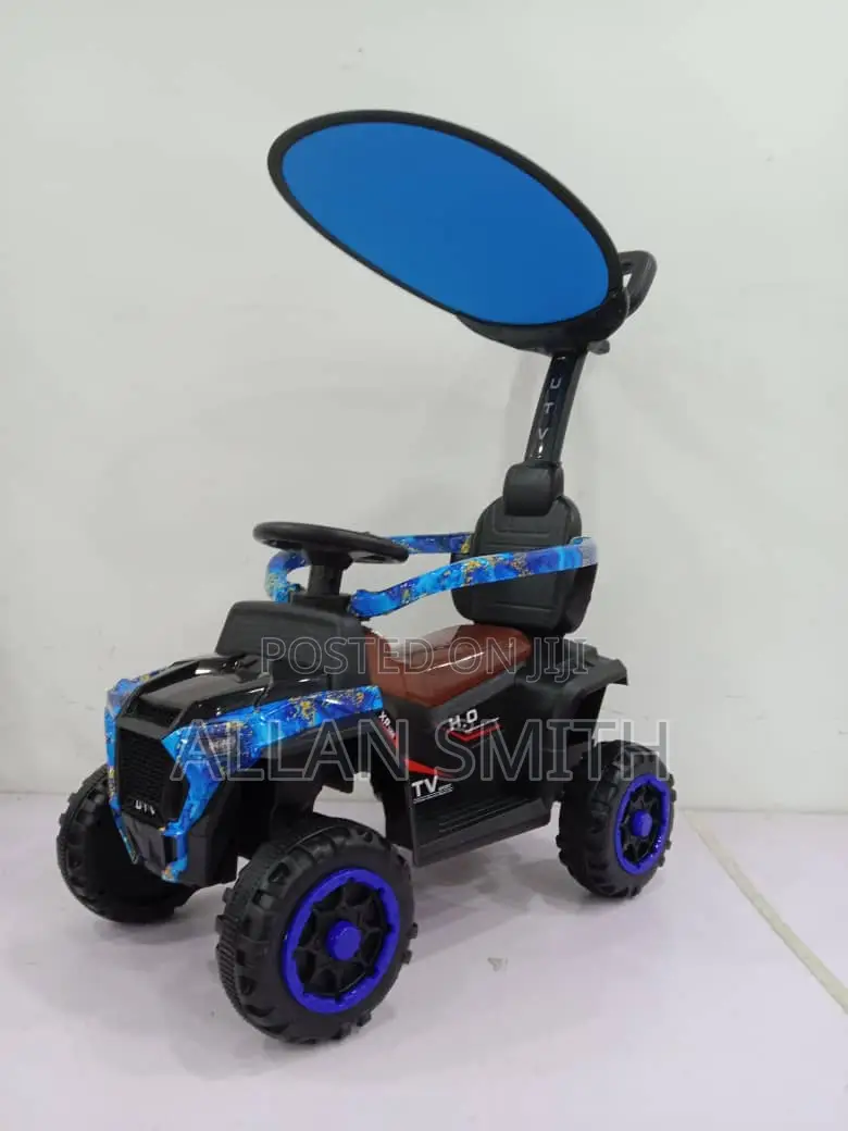 Kids Push Cars