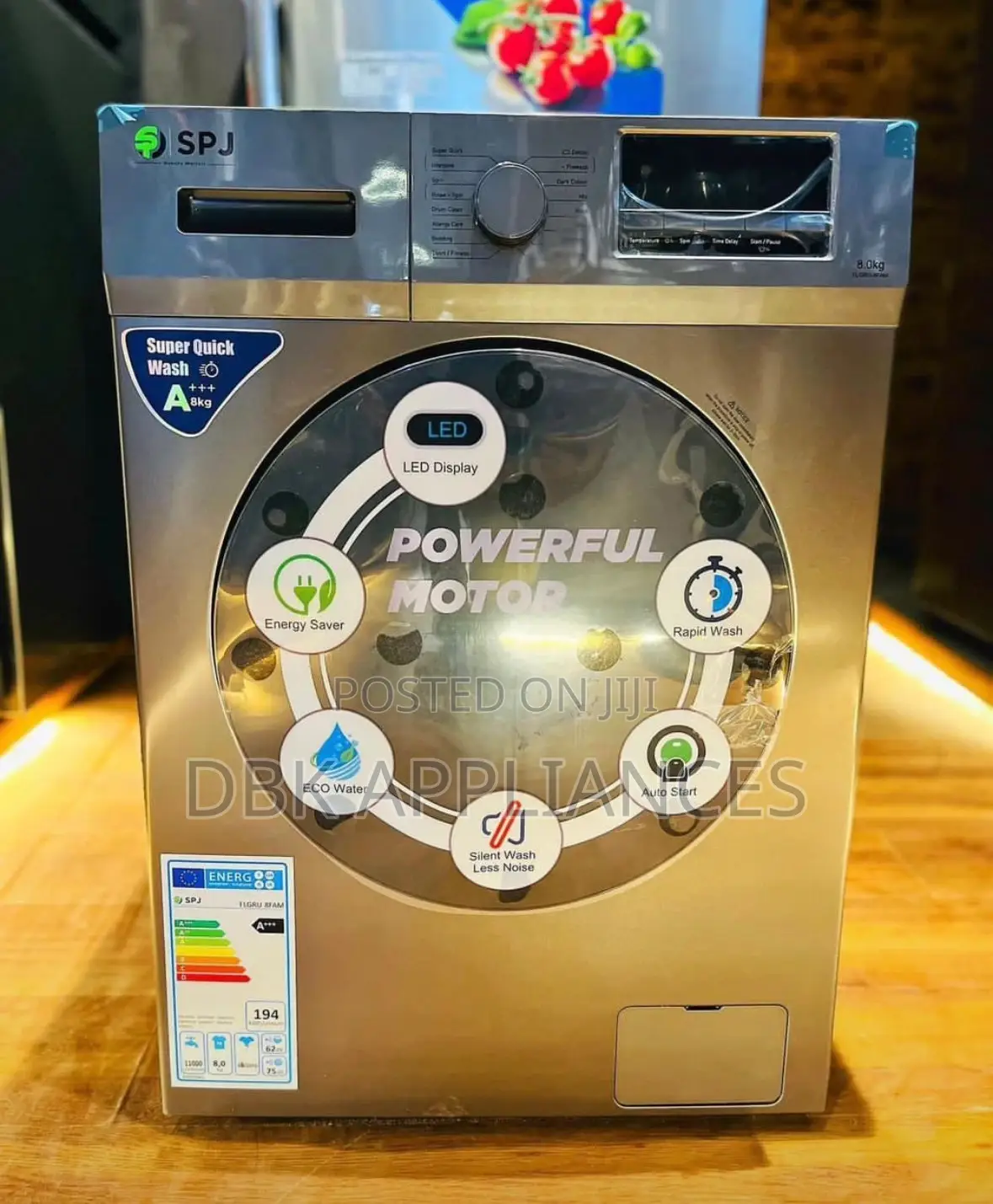 SPJ 8kgs Front Loader Washing Machines Wholesale