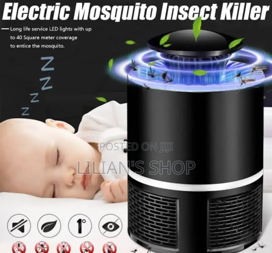 Usb Mosquito Trap Lamp - Black
