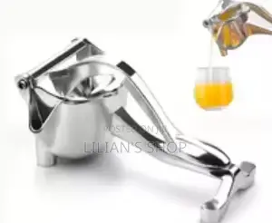 Silver Aluminum Hand Press Juicer