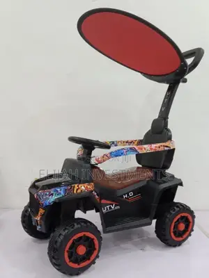 Realistic Happy Kids Car