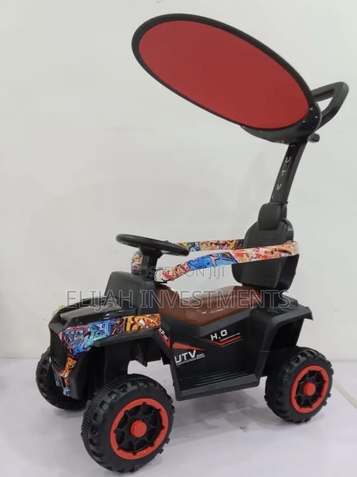 Realistic Happy Kids Car