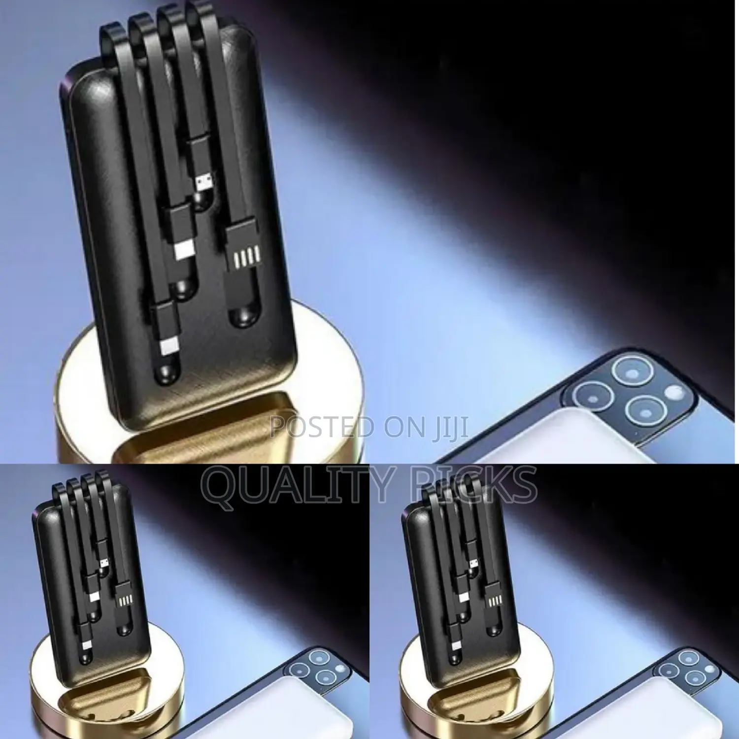 Portable Black Power Bank