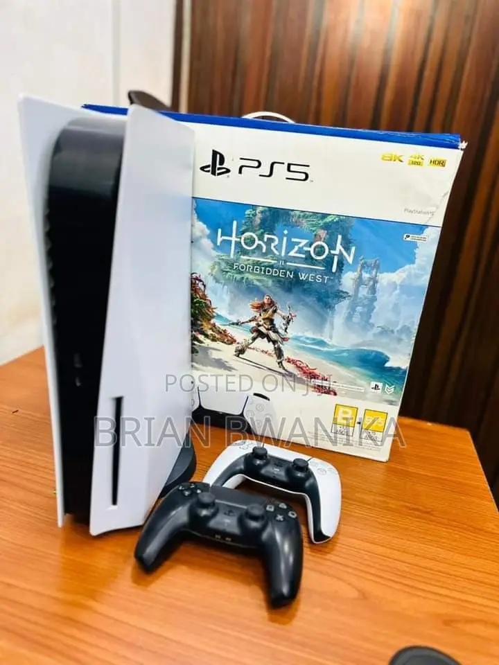 Ps5 Playstation 5 With 3 Games and One Pad