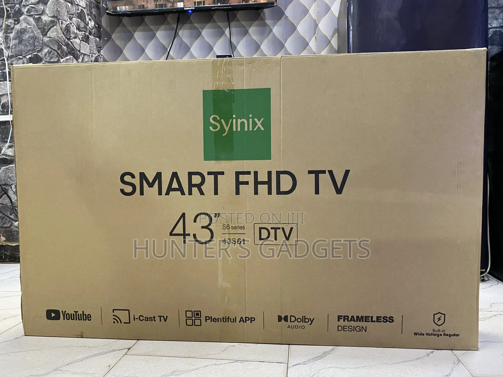 Brand New 43 Inch Smart Full Hd Led Frameless Tv Digital