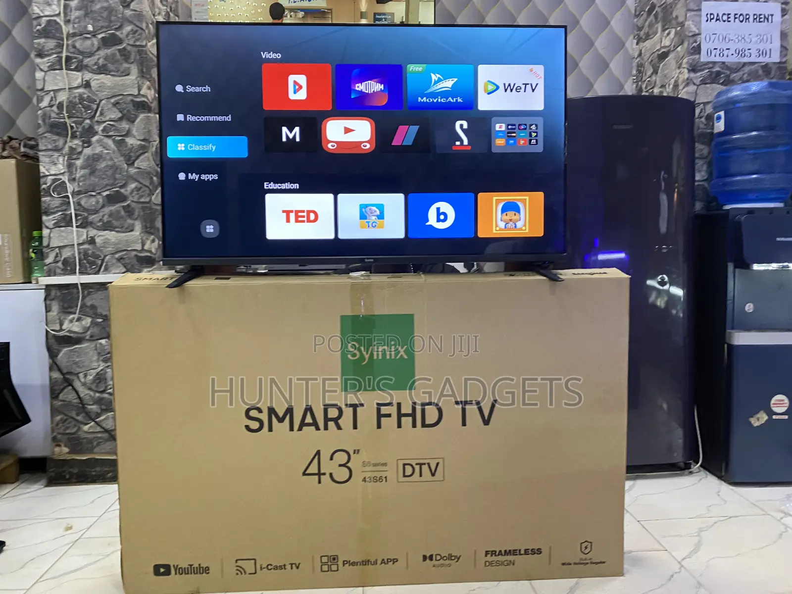 Brand New 43 Inch Smart Full Hd Led Frameless Tv Digital