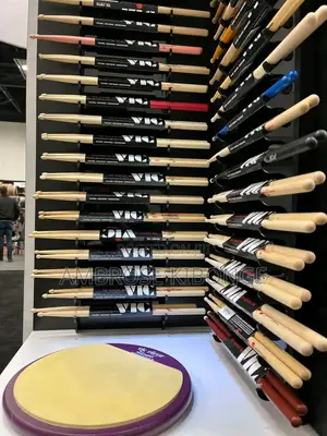 VIC FIRTH Rhythm Mate Matched Weight 5A Wooden Drum Sticks.