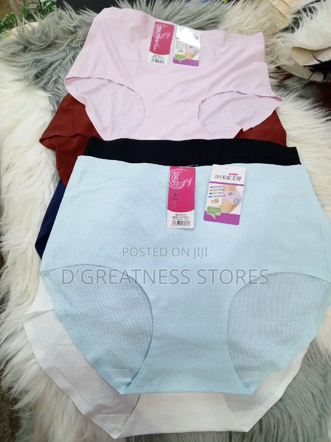 A Dozen of High Waiste Seamless Knickers