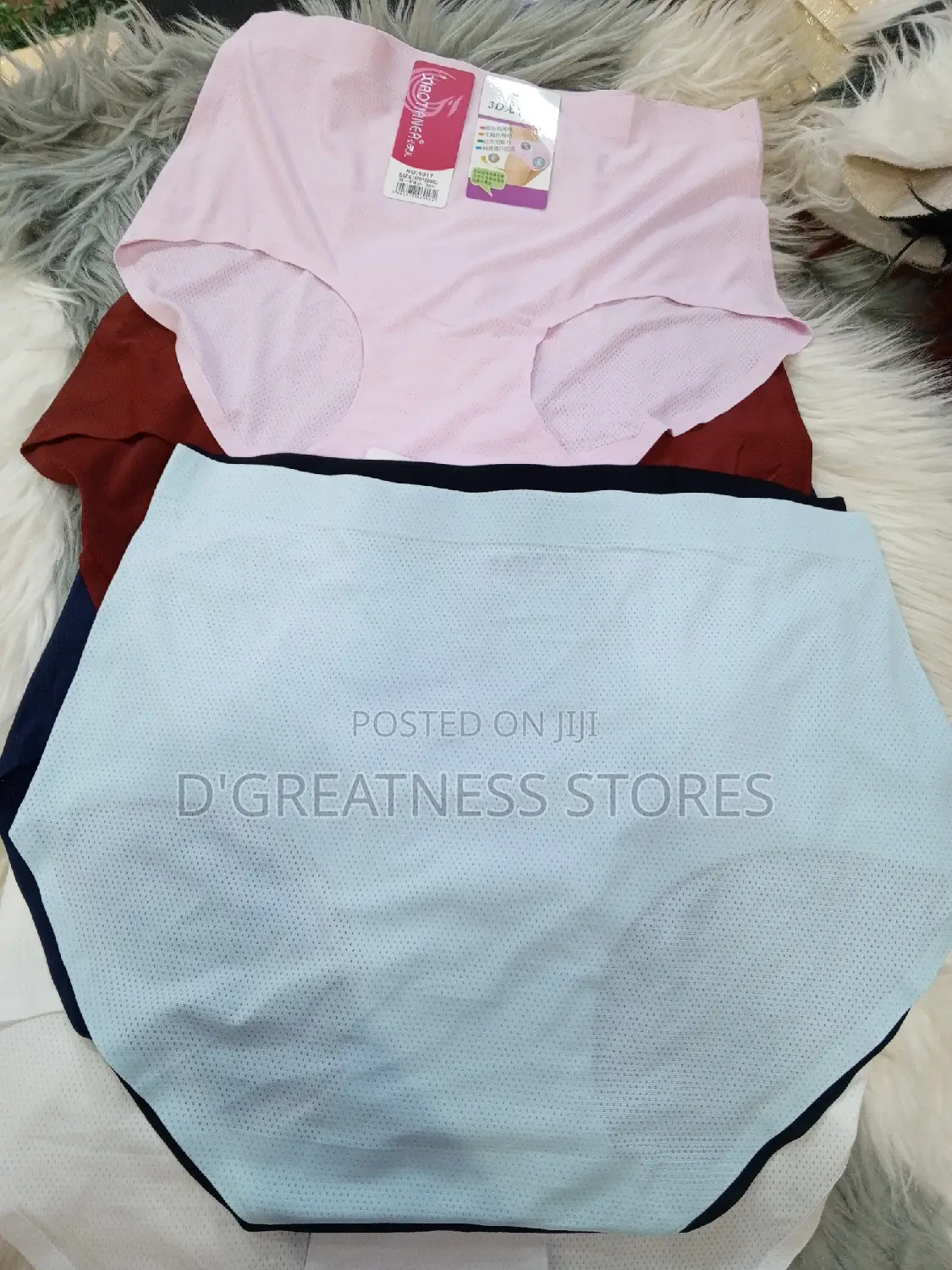 A Dozen of High Waiste Seamless Knickers