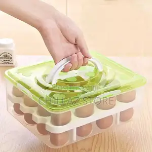 Double Layer Egg Storage Container-