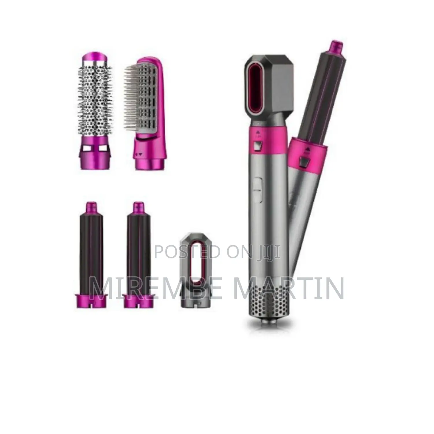 5in1 Hair Dryer and Hot Brush Wrap.