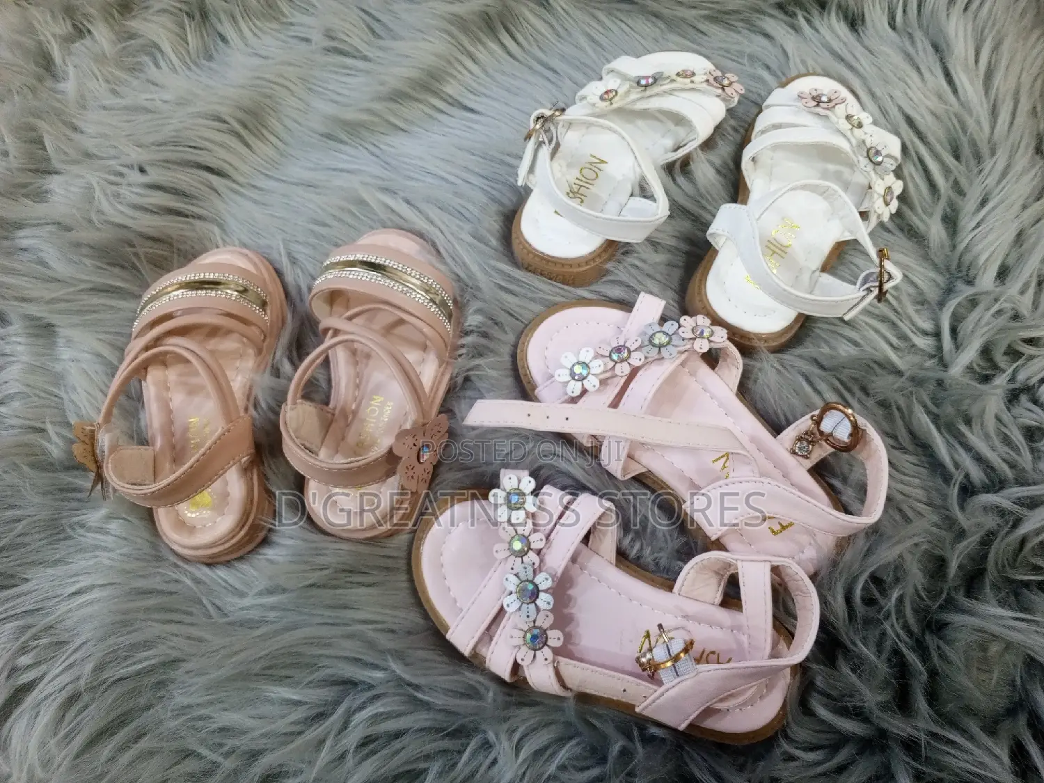 Girls Open Shoes 21-24