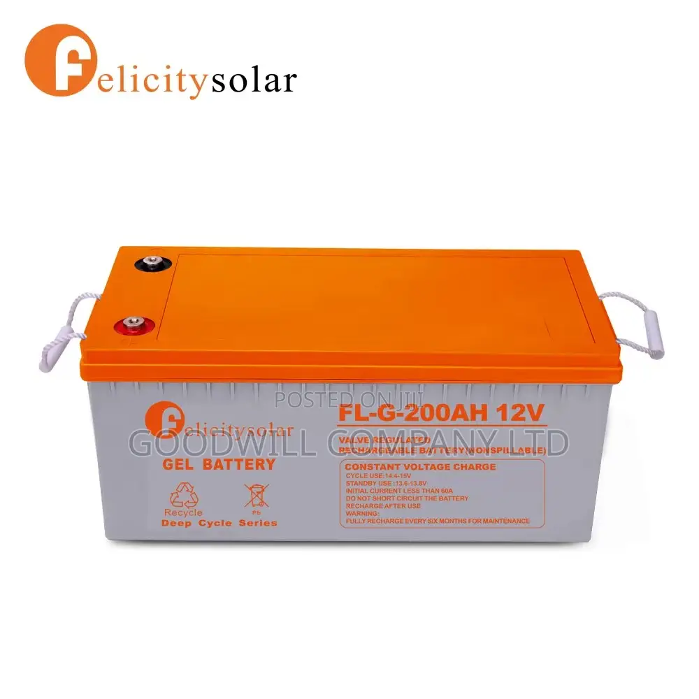 200ah Felicity Solar Gel Battery