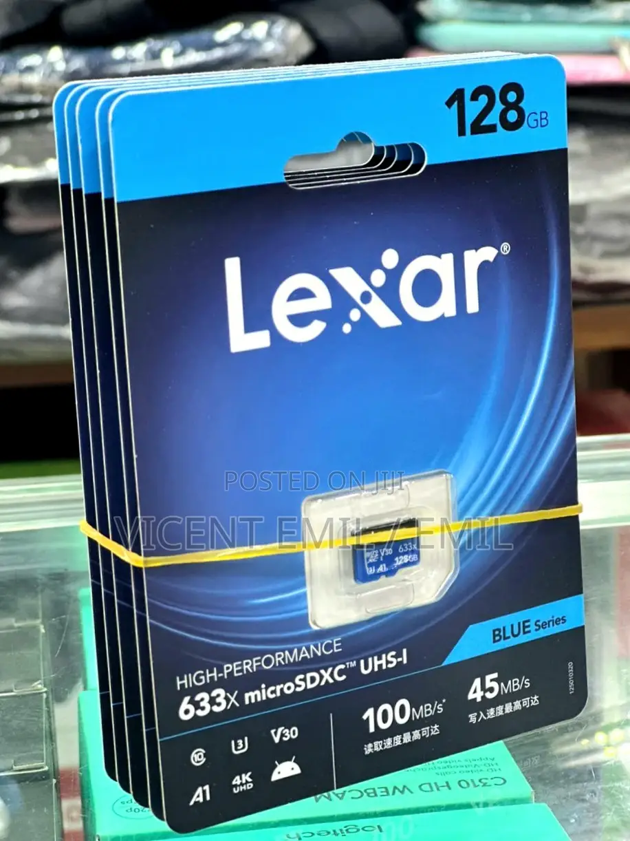 Lexar Memory Card 128GB Microsdxc 128 High-Performance