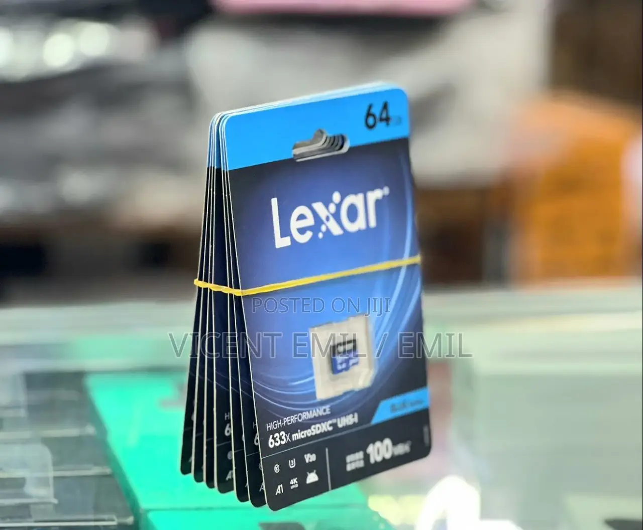 Lexar High-Performance 633x 64GB Microsd UHS-I Memory Card