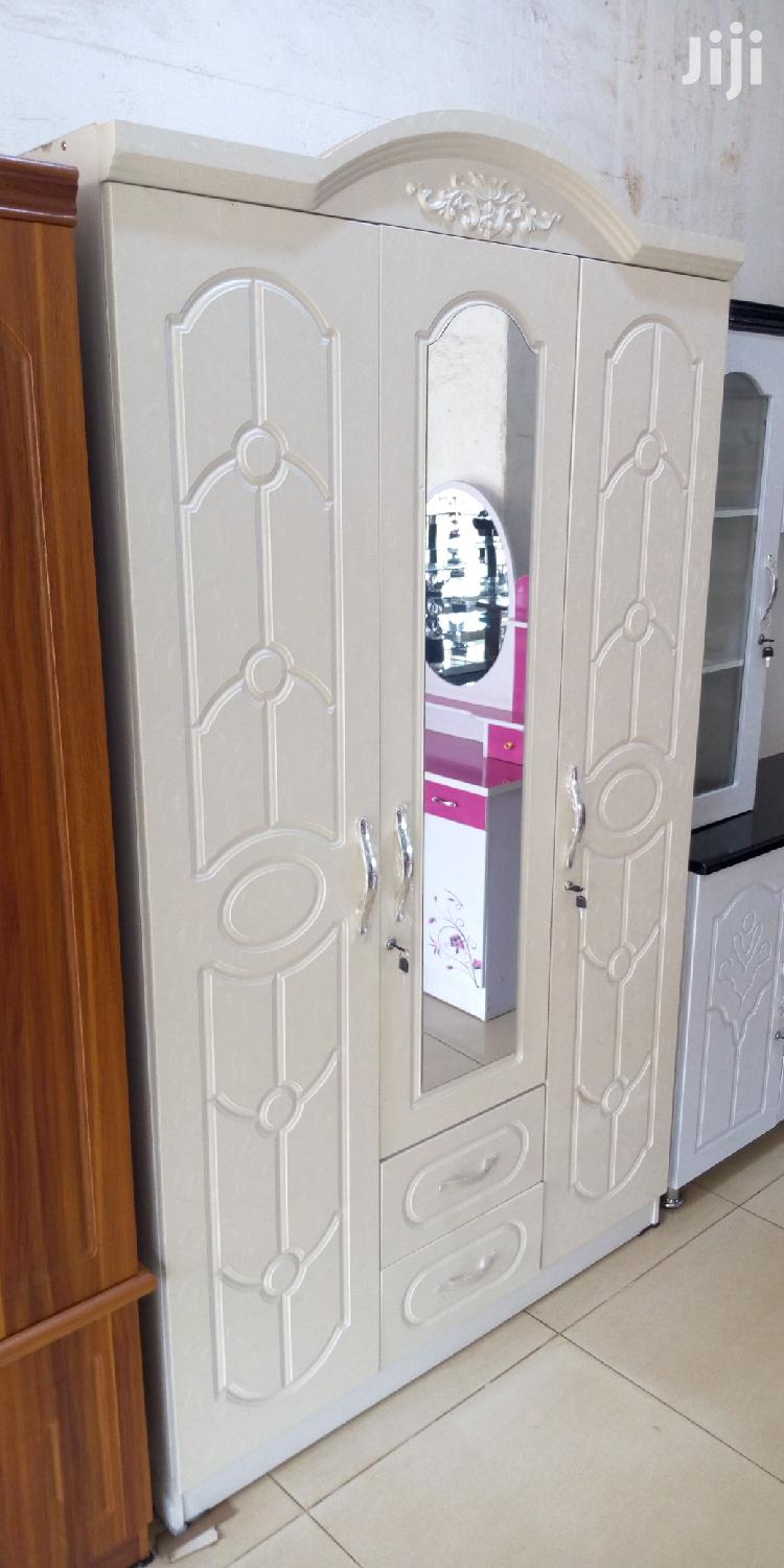 3doors Wardrobe White Colour