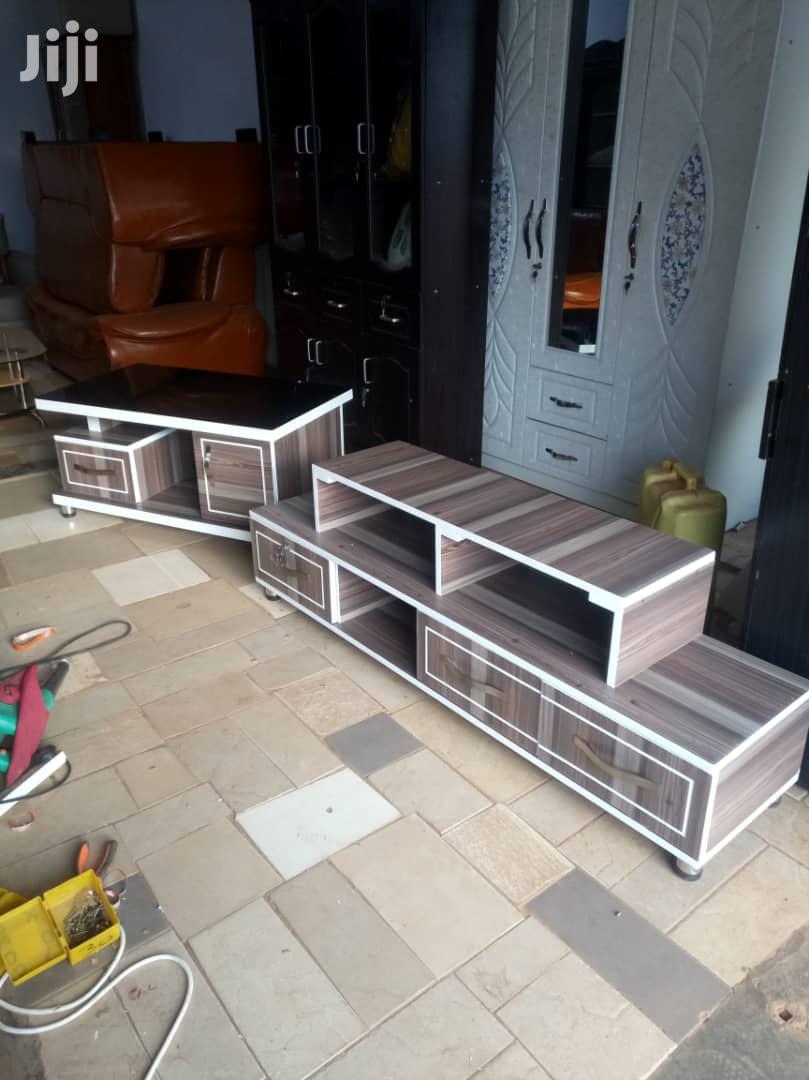 Wooden Set Of Stand And Table