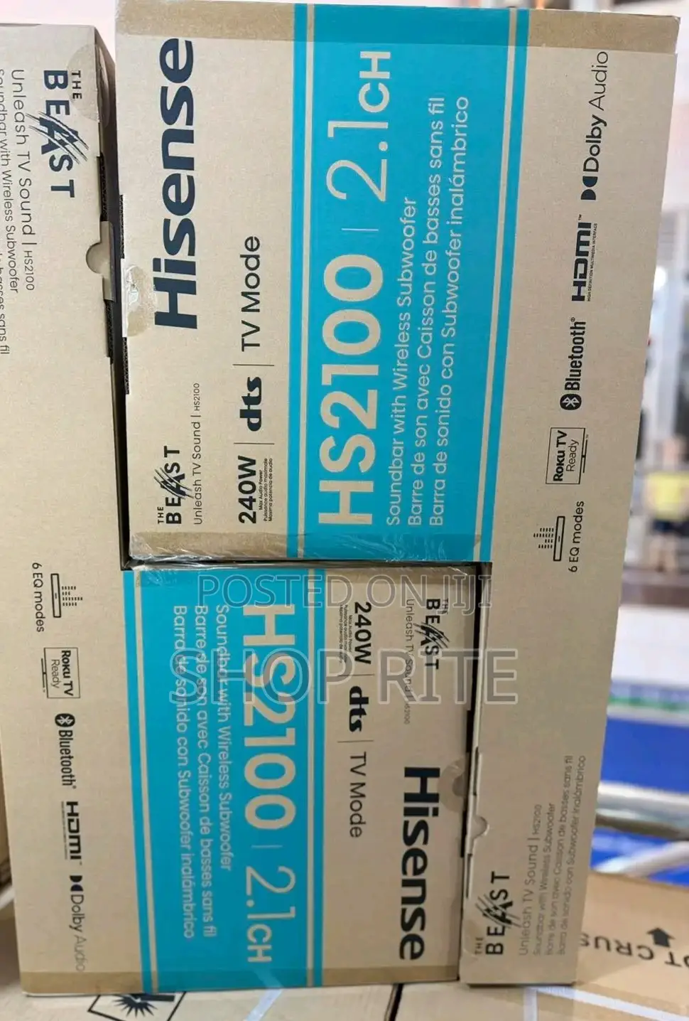 Hisense Hs2100 Multimedia 2.1 Soundbar