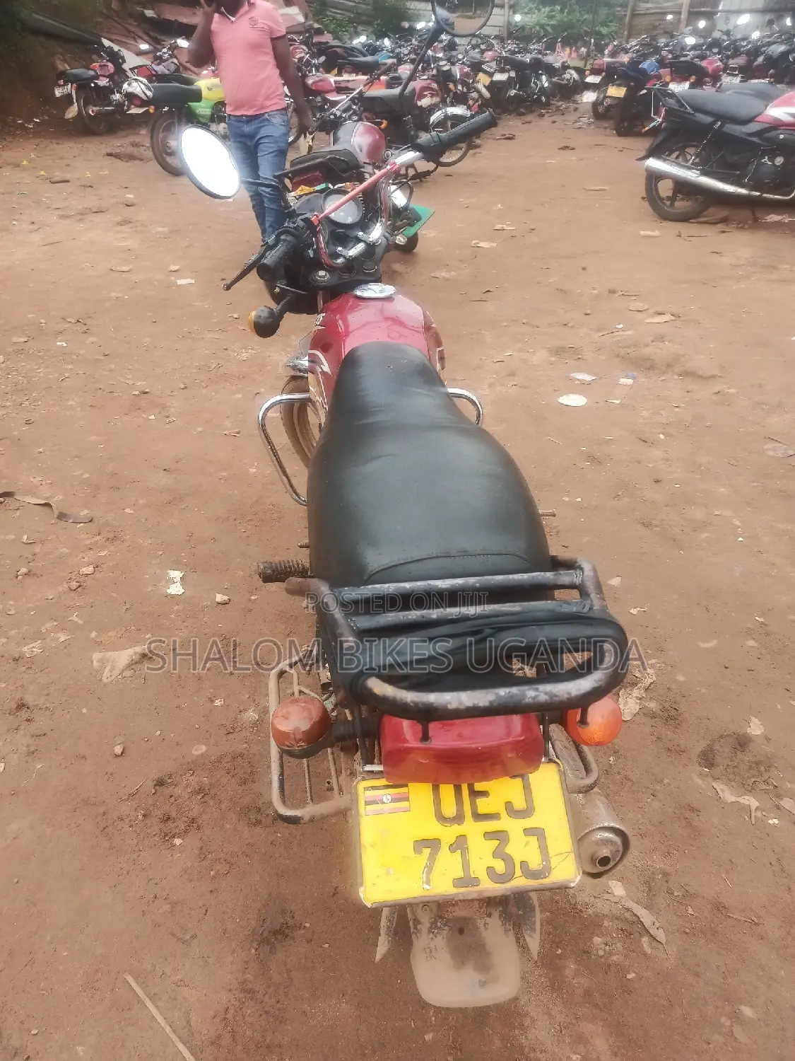 TVS XL 100 2017 Red