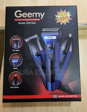 NEW Geemy 3 in 1 Rechargeable Shaver