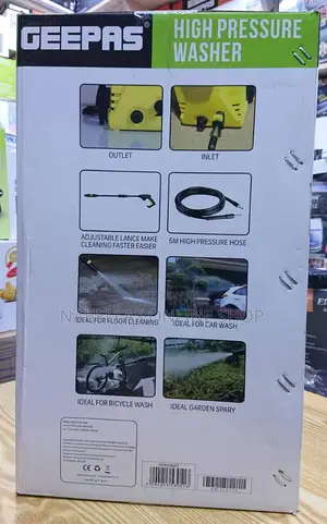 Geepas High Pressure Car Washer Brand New With 1yr Warranty