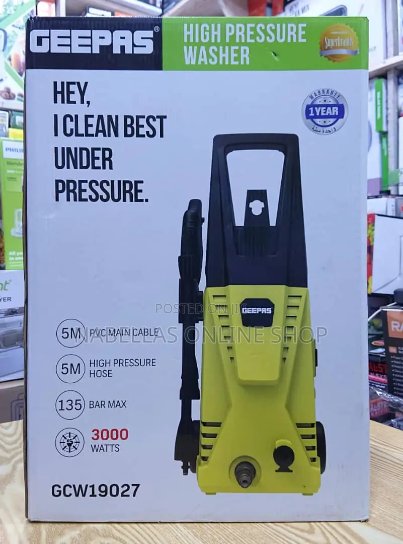 Geepas High Pressure Car Washer Brand New With 1yr Warranty