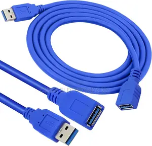 USB3.0 Male 2 Female Extension Cable High Speed Data Transfe