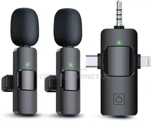 Photo - 3 in 1 Wireless Lavalier Microphones for iPhone iPad Android