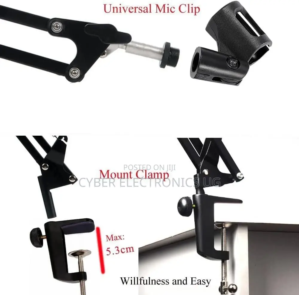 Adjustable Desktop Microphone Stand For Live Broadcasting
