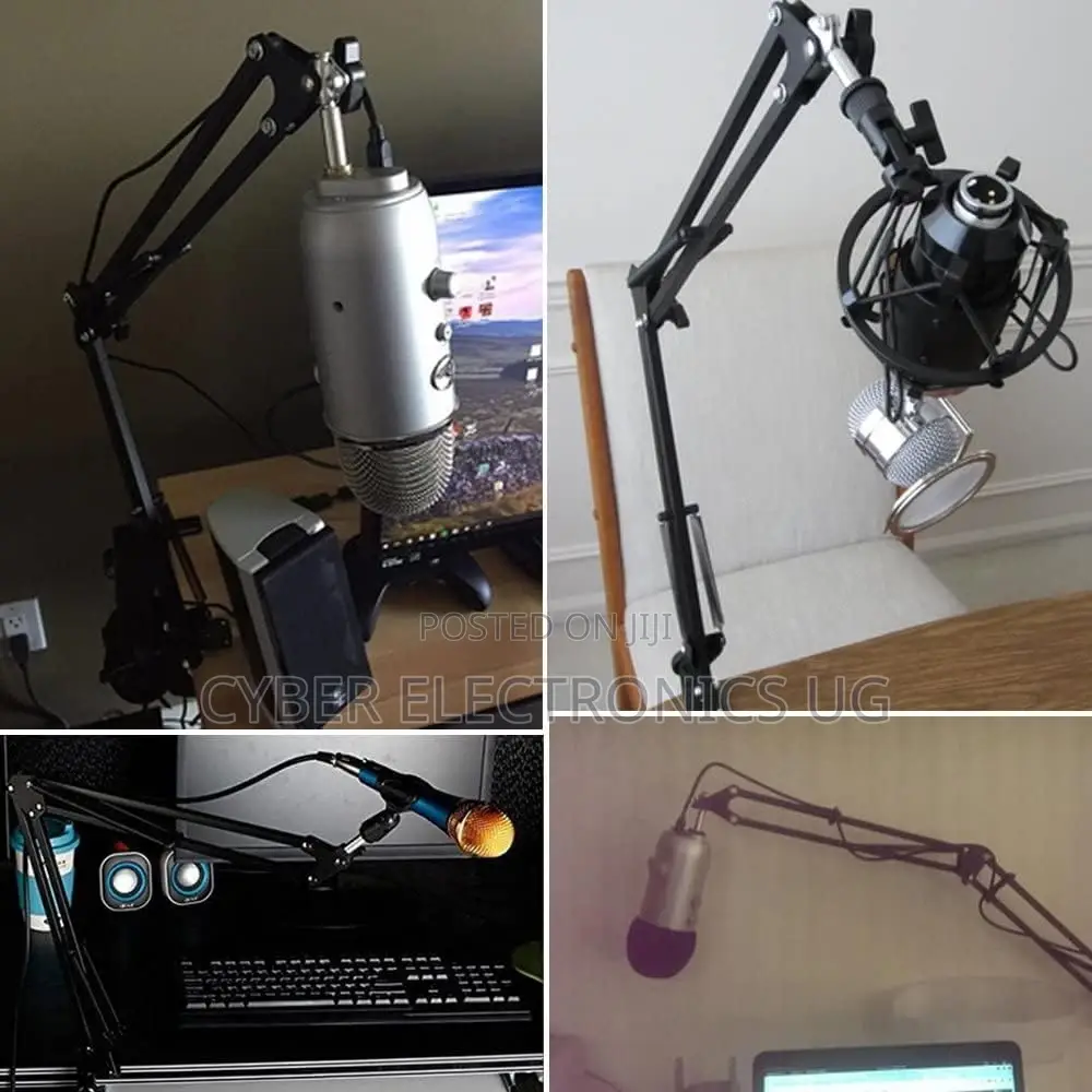 Adjustable Desktop Microphone Stand For Live Broadcasting