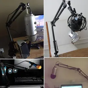 Adjustable Desktop Microphone Stand For Live Broadcasting