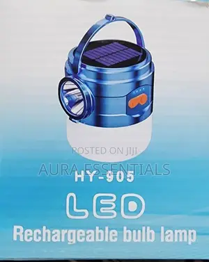 Solar Camping Light Bulb Touch