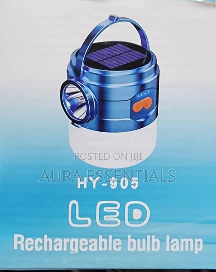 Solar Camping Light Bulb Touch