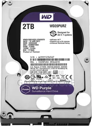 Hard Disk Drive_2tb WD for External and Internal Desktop